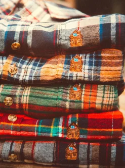 Online Kiel James Patrick Acorn Harvest Flannel Shirt - Men'S