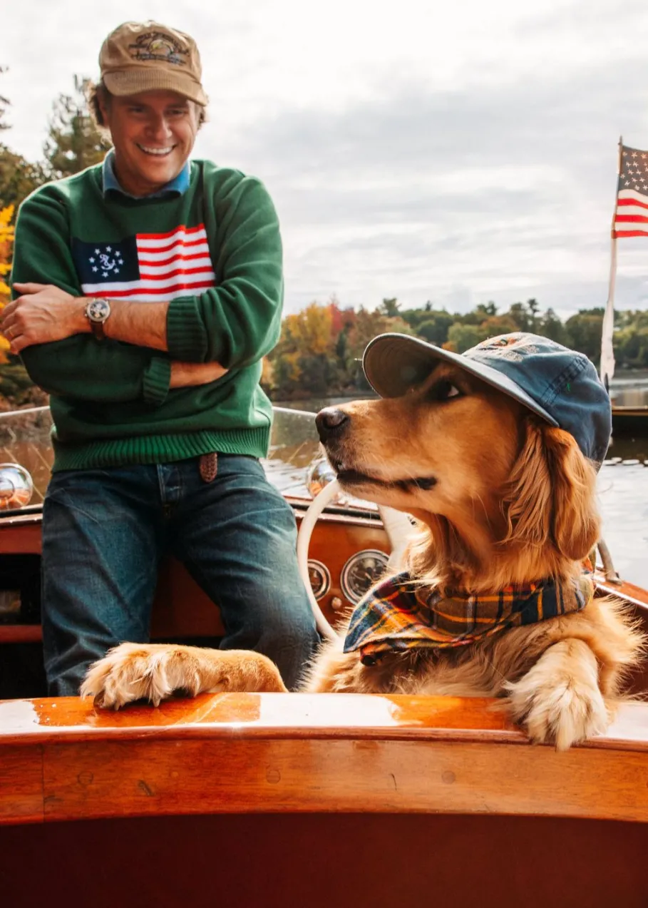 Kiel James Patrick American Yacht Sweater- Green