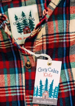 Discount Kiel James Patrick Apple Cinnamon Kids Flannel Dress