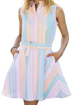 Kiel James Patrick Bahama Stripe Summering Dress