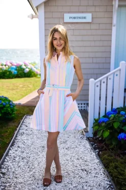 Kiel James Patrick Bahama Stripe Summering Dress