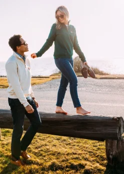 Online Kiel James Patrick Bermuda Sails Quarterzip (Men'S)