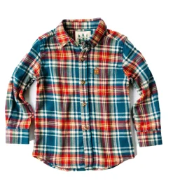 Outlet Kiel James Patrick Blue Ridge Mountain Kids Flannel Shirt