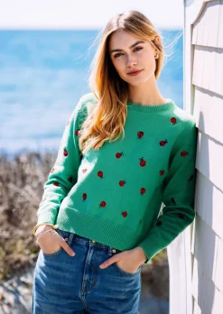Hot Kiel James Patrick Garden Ladybug Sweater