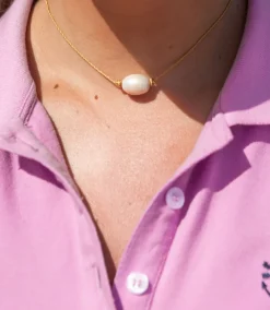 Best Kiel James Patrick Golden Tide Pearl Knot Necklace