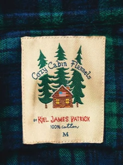 Online Kiel James Patrick Grandad'S Plaid Flannel Shirt - Men'S