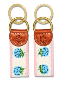 Sale Kiel James Patrick Hydrangea Bloom Key Fob