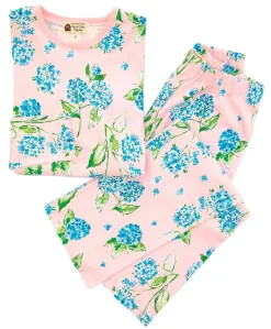 Sale Kiel James Patrick Hydrangea Garden Long Sleeve Pajama Set