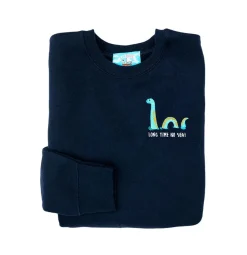 Online Kiel James Patrick Long Time No Sea Embroidered Kids Sweatshirt
