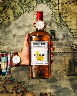 Outlet Kiel James Patrick Mount Gay Rum Red Cap Adventurer Timepiece