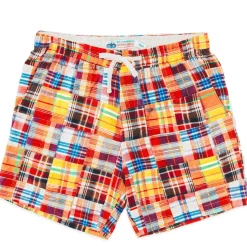 Online Kiel James Patrick Nantucket Drawstring Madras Shorts