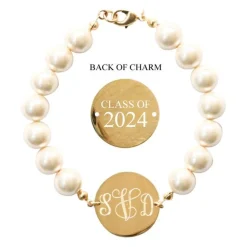 Outlet Kiel James Patrick Pearl Monogram Bracelet--Class Of 2024