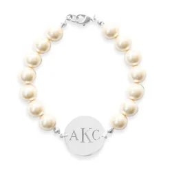 Outlet Kiel James Patrick Pearl Monogram Bracelet--Class Of 2024