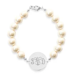 Outlet Kiel James Patrick Pearl Monogram Bracelet--Class Of 2024