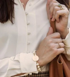 Outlet Kiel James Patrick Pearl Monogram Bracelet--Class Of 2024