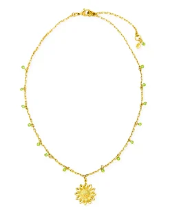 Hot Kiel James Patrick Sunflower Bead Chain Necklace