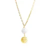Hot Kiel James Patrick Sunflower Pearl Drop Necklace