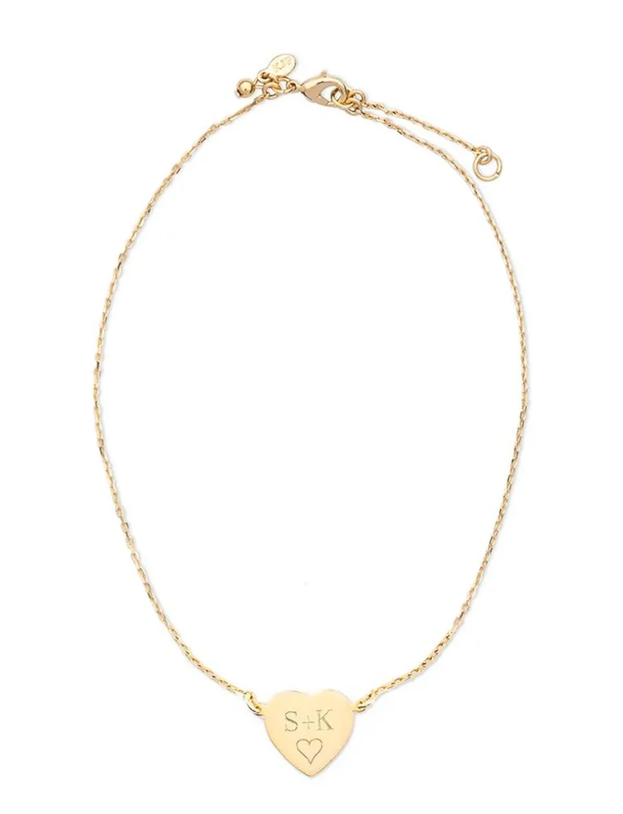 New Kiel James Patrick Sweetheart Monogram Necklace