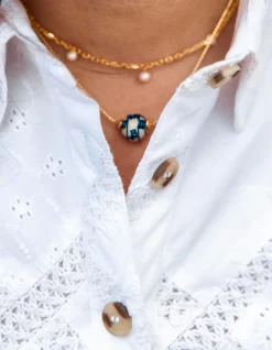 Kiel James Patrick The Audrey Eyelet Shirtdress