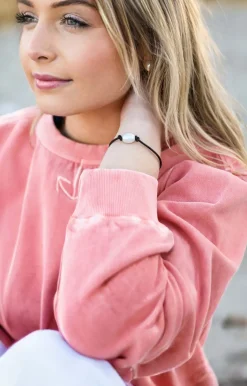 Clearance Kiel James Patrick The Black Pearl Leather Knot