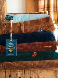 Clearance Kiel James Patrick The Cozy Campfire Cords - Navy