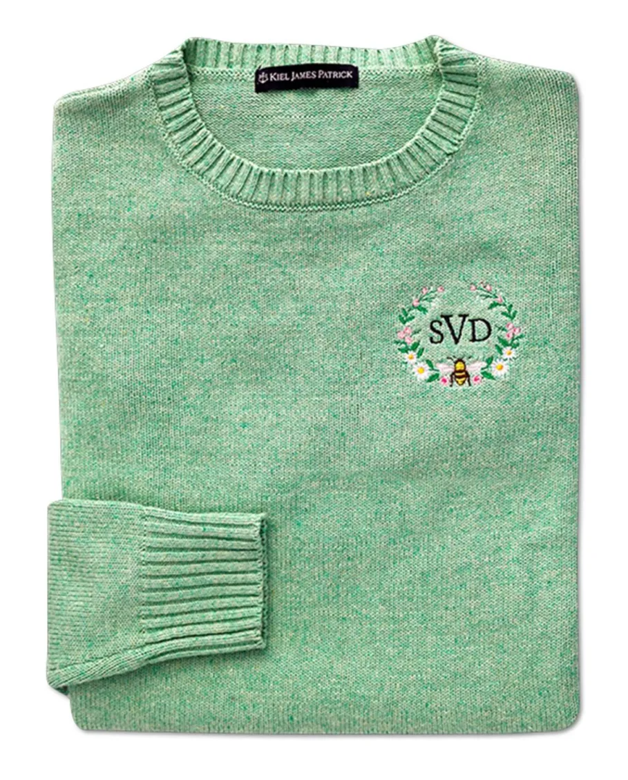 New Kiel James Patrick The Garden Bee Sweater