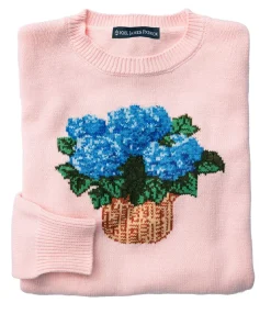 New Kiel James Patrick The Hydrangea Basket Sweater