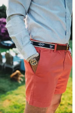 Outlet Kiel James Patrick The Shoreline Chino Short- Salmon