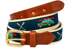 New Kiel James Patrick Woody Ribbon Belt